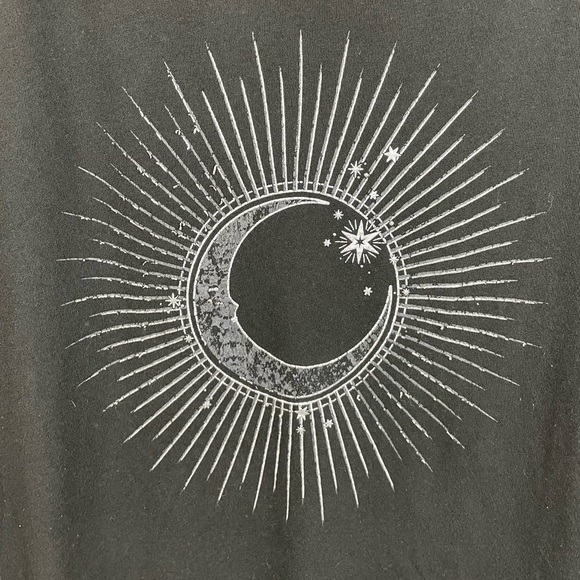 Torrid Performance Cotton Open Back Short Sleeve Active Tee Black Moon Size 1X - Picture 5 of 8